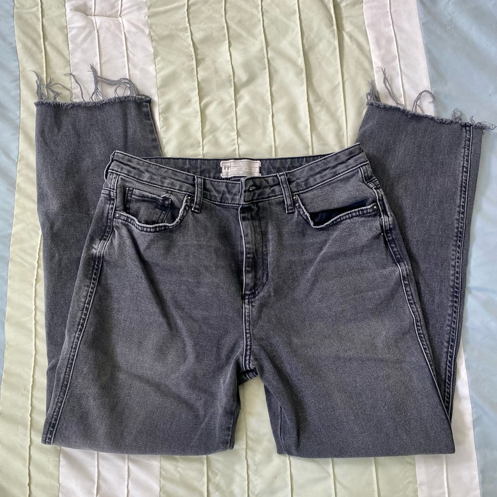 Free People Straight Leg Jeans - Picture 2 of 4